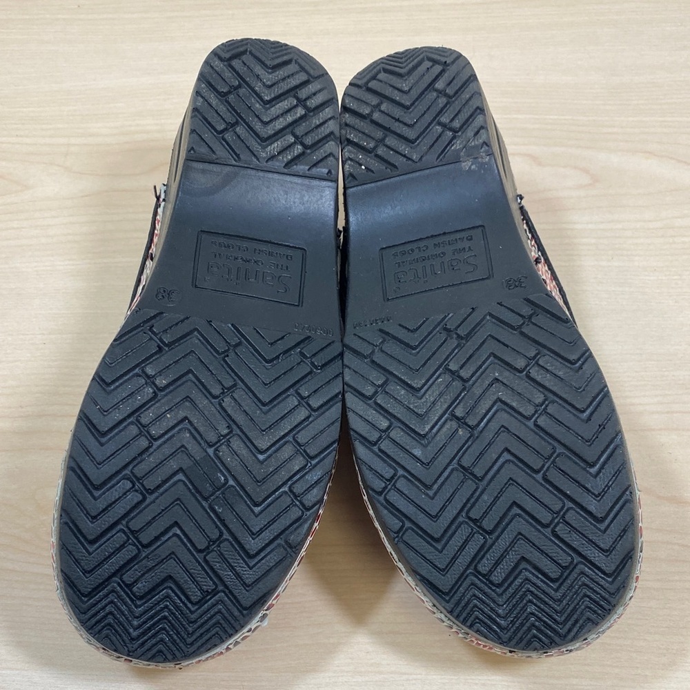 Colorful Snakeskin Pattern Clogs - Picture 9 of 10